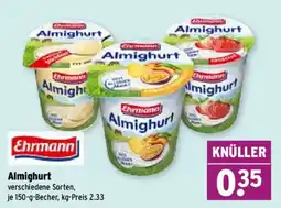 Wasgau Ehrmann Almighurt Angebot