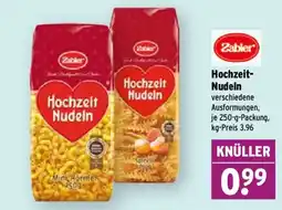 Wasgau Zabler Hochzeit-Nudeln Angebot