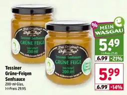 Wasgau Tessiner Grüne-Feigen Senfsauce Angebot