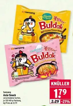 Wasgau Samyang Asia-Snack Angebot