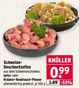 Wasgau Schweine-Geschnetzeltes Angebot
