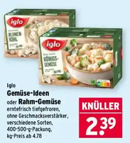 Wasgau Iglo Gemüse-Ideen Angebot