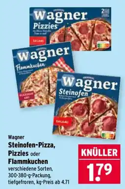 Wasgau Wagner Steinofen-Pizza Angebot
