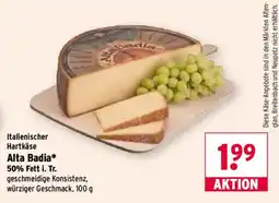 Wasgau Italienischer Hartkäse Alta Badia* Angebot