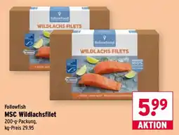 Wasgau Followfish MSC Wildlachsfilet Angebot