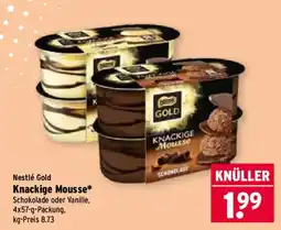 Wasgau Nestlé Gold Knackige Mousse Angebot