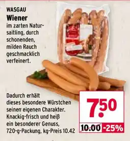 Wasgau WASGAU Wiener Angebot
