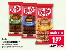 Wasgau KitKat Tafelschokolade* Angebot