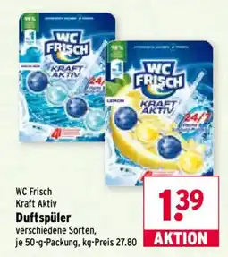 Wasgau WC Frisch Kraft Aktiv Duftspüler Angebot