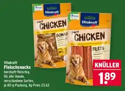 Wasgau Vitakraft Fleischsnacks Angebot
