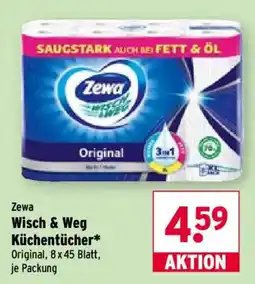 Wasgau Zewa Wisch & Weg Küchentücher* Angebot