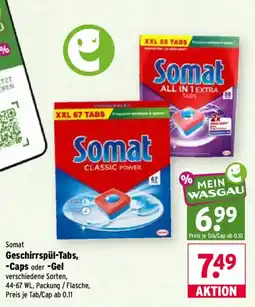Wasgau Somat Geschirrspül-Tabs Angebot