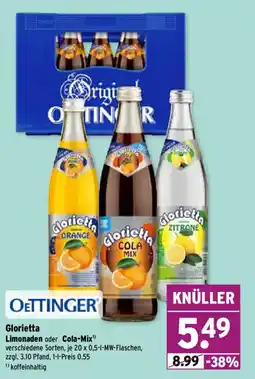 Wasgau Glorietta Limonaden oder Cola-Mix Angebot