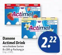 Nah & Frisch Danone Actimel Drink Angebot