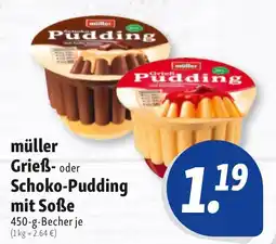 Nah & Frisch müller Grieß- oder Schoko-Pudding Angebot