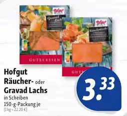 Nah & Frisch Hofgut Räucher- oder Gravad Lachs Angebot