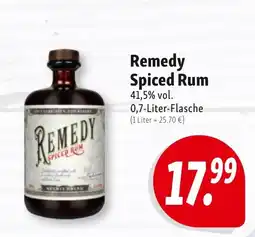 Nah & Frisch Remedy Spiced Rum Angebot
