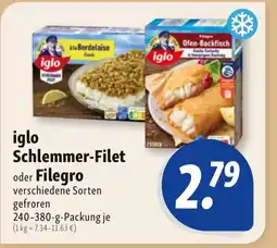 Nah & Frisch iglo Schlemmer-Filet Angebot
