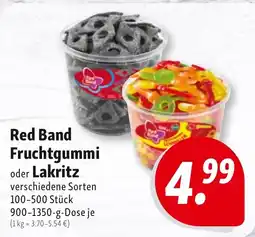Nah & Frisch Red Band Fruchtgummi Angebot