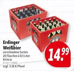 Nah & Frisch Erdinger Weißbier Angebot