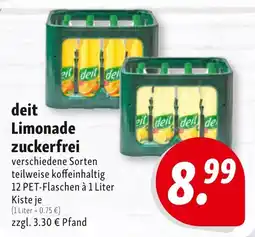 Nah & Frisch deit Limonade zuckerfrei Angebot