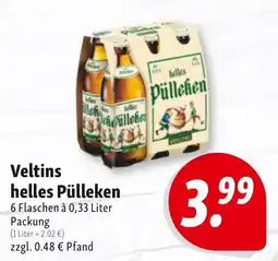 Nah & Frisch Veltins helles Pülleken Angebot