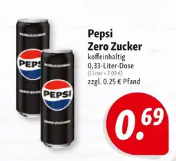 Nah & Frisch Pepsi Zero Zucker Angebot