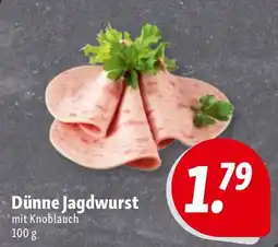 Nah & Frisch Dünne Jagdwurst mit Knoblauch Angebot