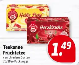 Nah & Frisch Teekanne Früchtetee Angebot