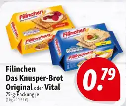 Nah & Frisch Filinchen Das Knusper-Brot Angebot