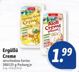 Nah & Frisch Ergüllü Creme Angebot