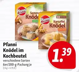Nah & Frisch Pfanni Knödel im Kochbeutel Angebot