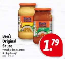 Nah & Frisch Ben's Original Sauce Angebot