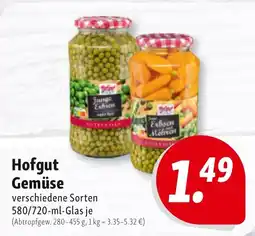 Nah & Frisch Hofgut Gemüse Angebot