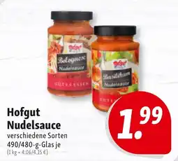 Nah & Frisch Hofgut Nudelsauce Angebot