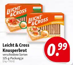 Nah & Frisch Leicht & Cross Knusperbrot Angebot