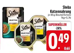 E-Center Sheba Katzennahrung Angebot