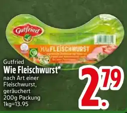 E-Center Gutfried Wie Fleischwurst Angebot