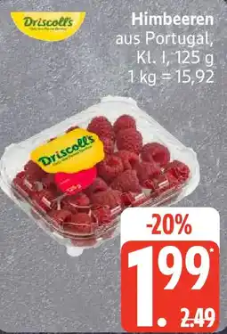 Edeka Driscoll's Himbeeren Angebot