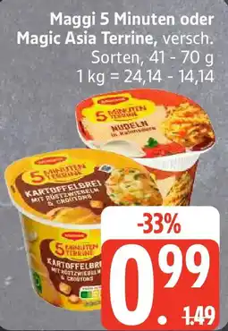 Edeka Maggi 5 Minuten oder Magic Asia Terrine Angebot