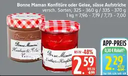 Edeka Bonne Maman Konfitüre oder Gelee, süsse Aufstriche Angebot