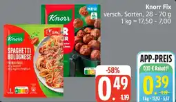 Edeka Knorr Fix Angebot