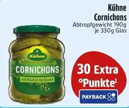 E-Center Kühne Cornichons Angebot