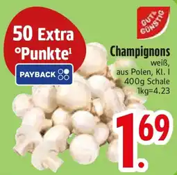 E-Center Champignons Angebot
