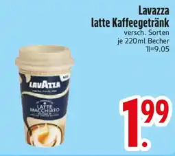 E-Center Lavazza latte Kaffeegetränk Angebot