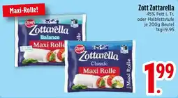 E-Center Zott Zottarella Maxi Rolle Angebot
