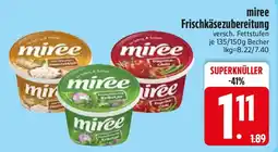 E-Center miree Frischkäsezubereitung Angebot