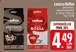 E-Center Lavazza Kaffee Angebot