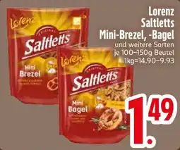 E-Center Lorenz Saltletts Mini-Brezel, -Bagel Angebot