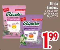 E-Center Ricola Bonbons Angebot